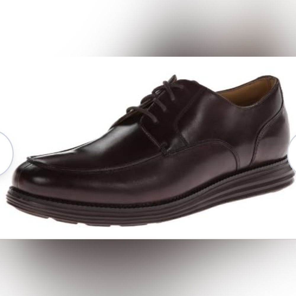COLE HAAN Lunar Grand Brown‎ Leather Oxford Shoes - Size 10.5